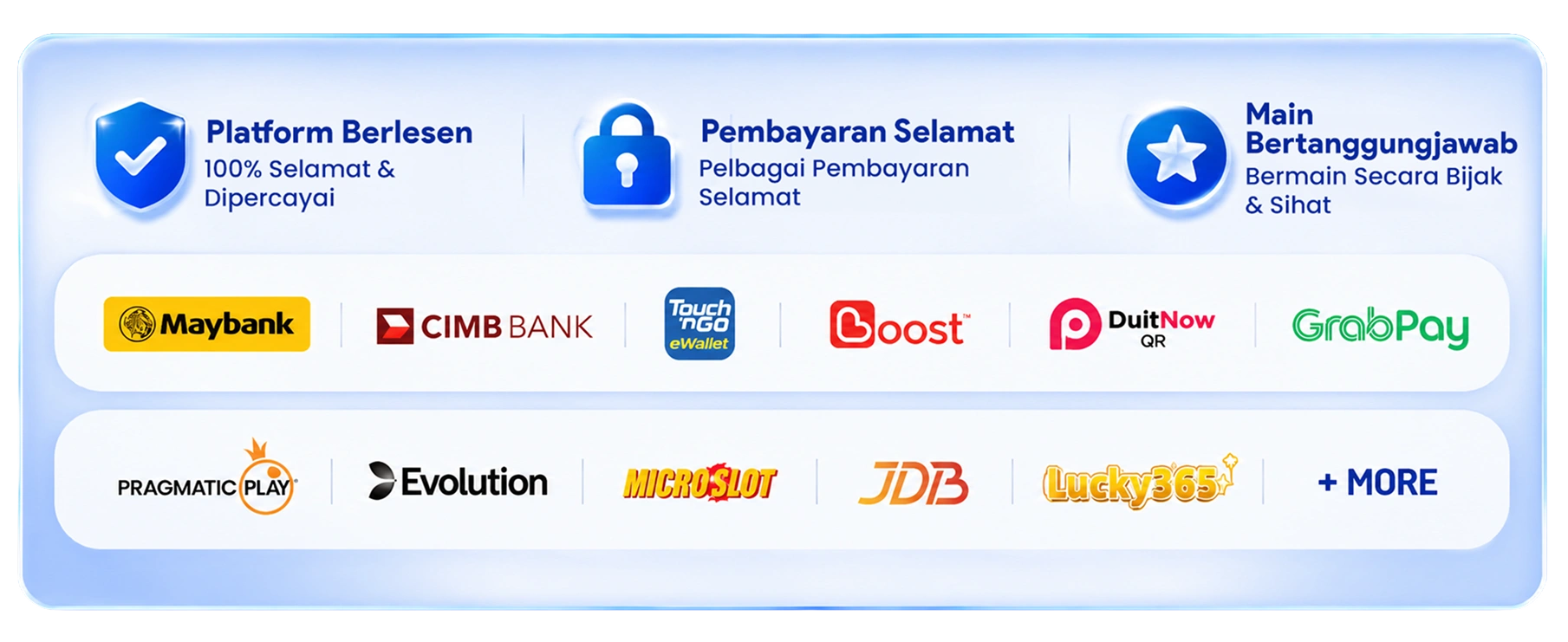 Platform berlesen, pembayaran selamat, pengeluaran pantas